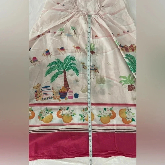 Kate Spade Dive Right in Desert Print Coverup Large - Picture 16 of 16